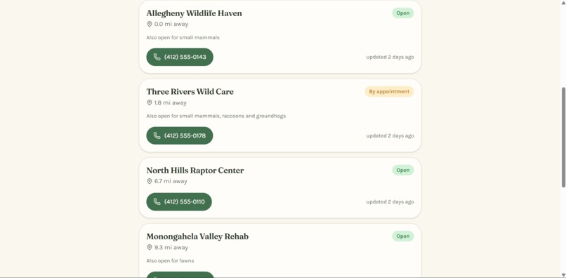 AnimalAid  – screenshot 8