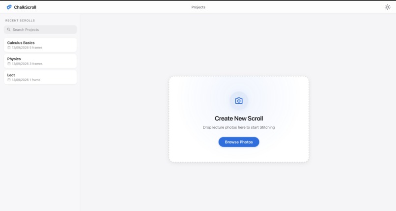 ChalkScroll – screenshot 1