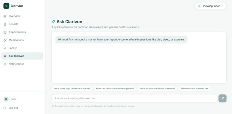 Clarivue – screenshot 1