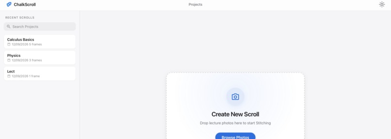 ChalkScroll – screenshot 1