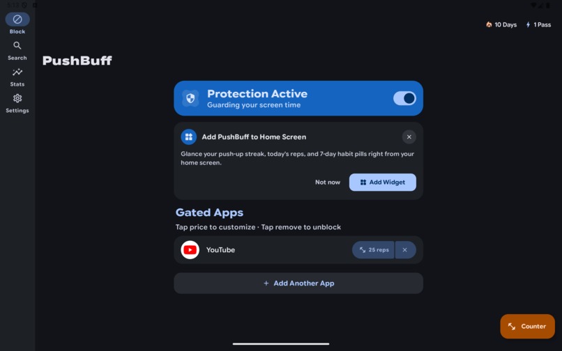 PushBuff – screenshot 4
