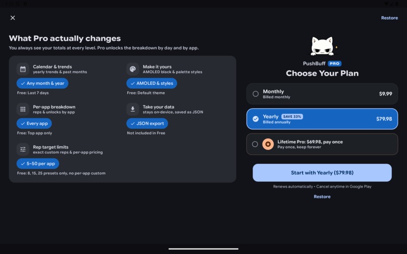 PushBuff – screenshot 5