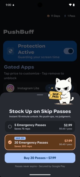 PushBuff – screenshot 7