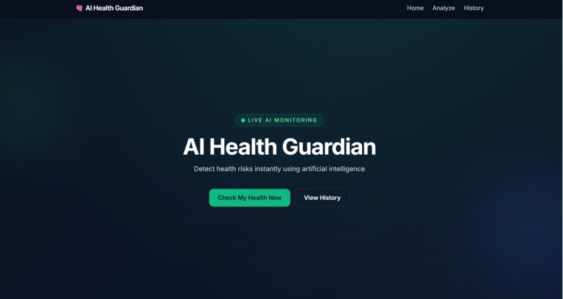 AI Health Guardian – screenshot 1