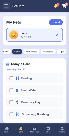 PetCare – screenshot 11