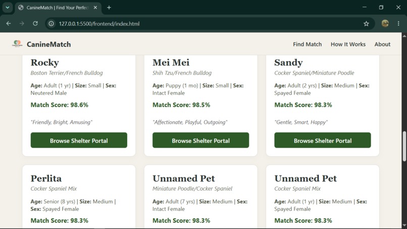 CanineMatch – screenshot 4