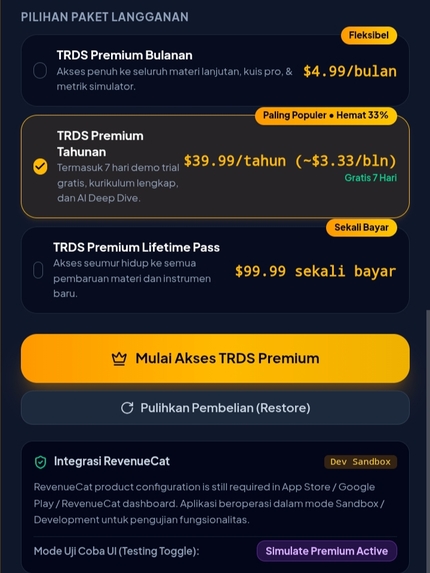 TRDS — Educational Virtual Trading Simulator – screenshot 6