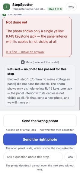 StepSpotter – screenshot 2