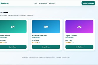 PetVerse — Global Pet Care & AI Vet Advisor