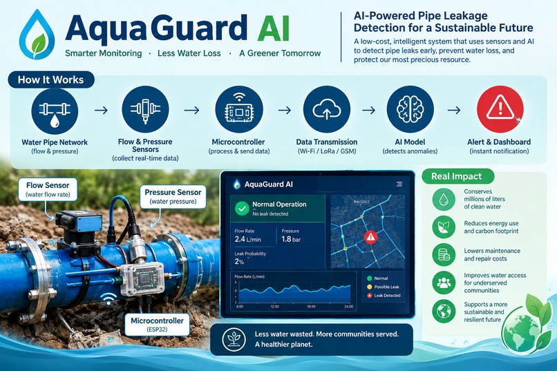 LeakLess Future – AI for Water Preservation – screenshot 1