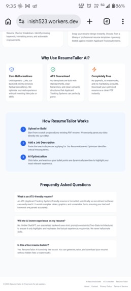 ResumeTailor AI – screenshot 5