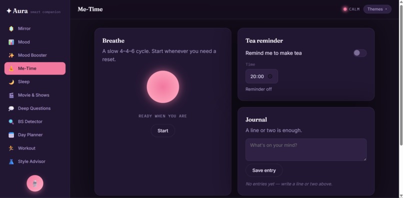 AuraSmartMirror – screenshot 3