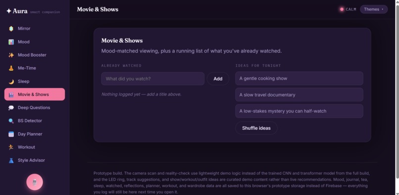 AuraSmartMirror – screenshot 5