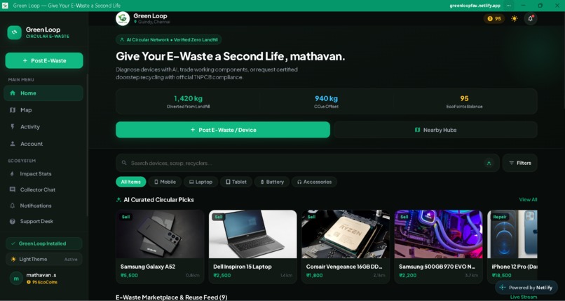Green Loop – screenshot 1