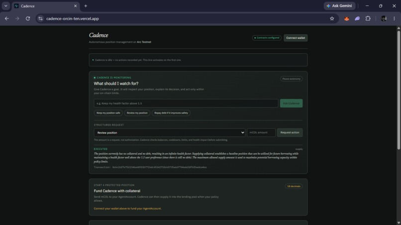 Cadence – screenshot 1