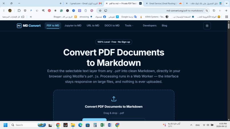 MD Convert – screenshot 2
