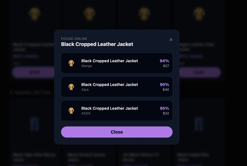 CloseTheLook – screenshot 2