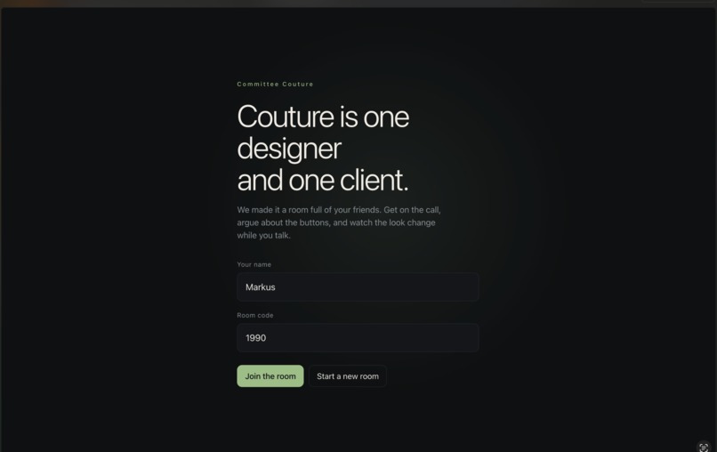 Committee Couture  – screenshot 3