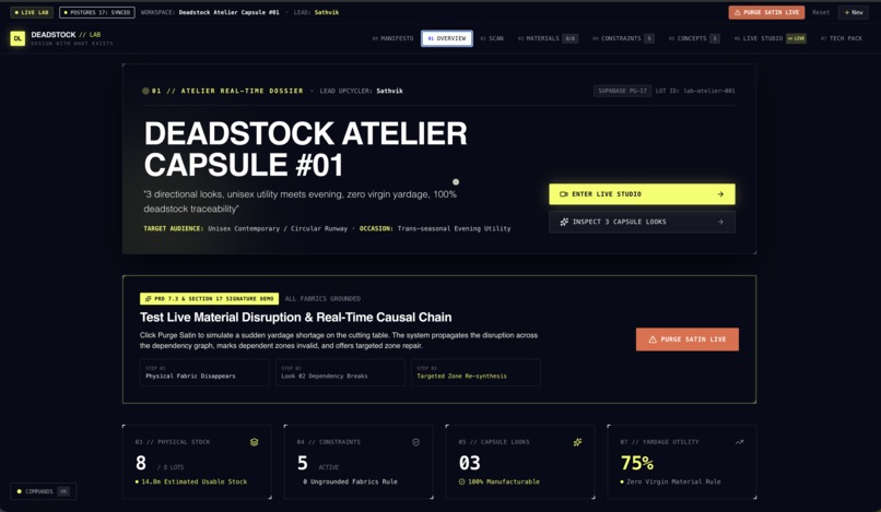 Deadstock Live Lab – screenshot 1