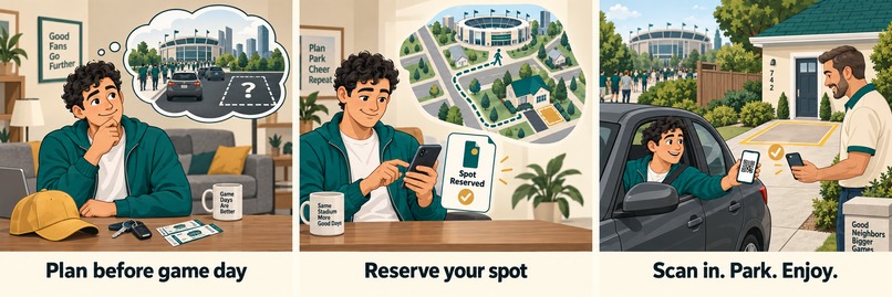 FanParking.Space – screenshot 2