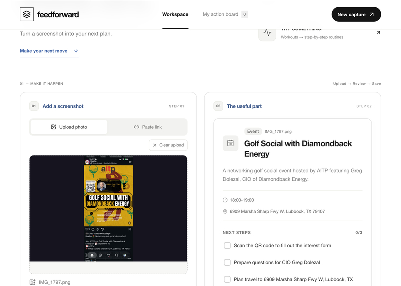 FeedForward – screenshot 7