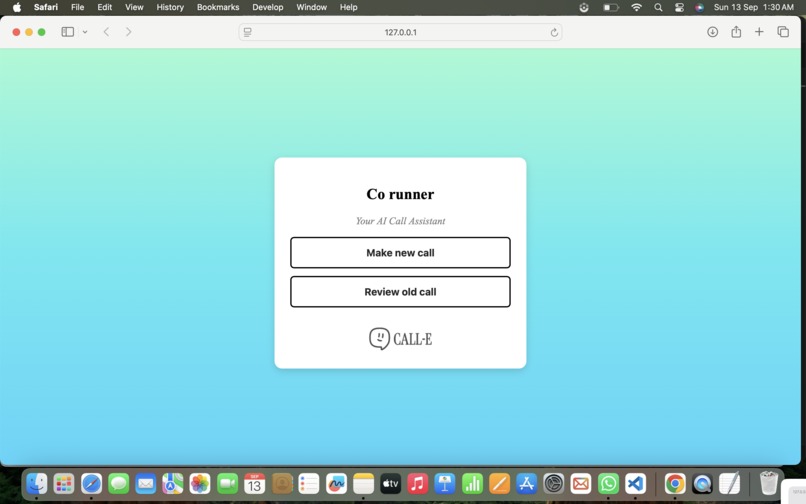Co-Runner: Global Travel AI Call Assistant – screenshot 1