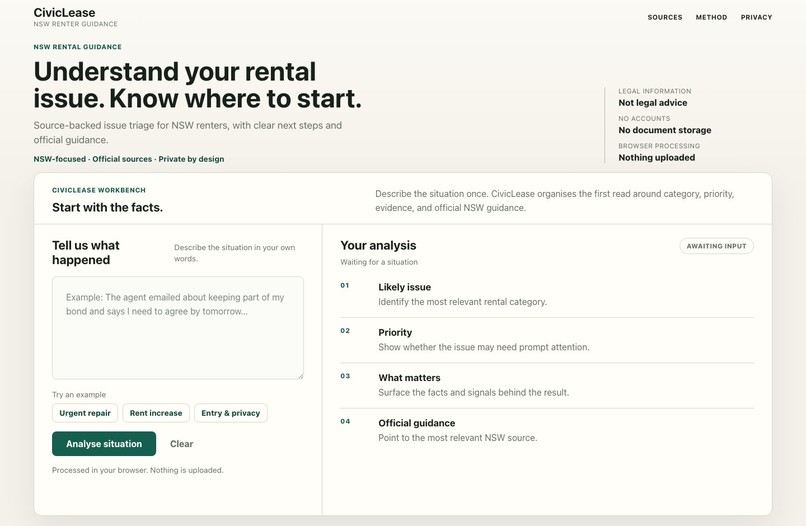 CivicLease NSW – screenshot 1
