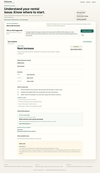 CivicLease NSW – screenshot 2