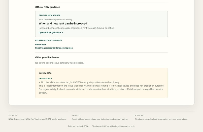 CivicLease NSW – screenshot 3