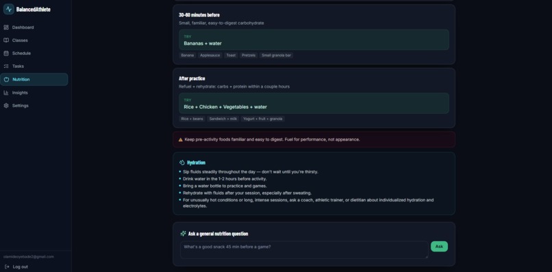 BalancedAthlete – screenshot 7