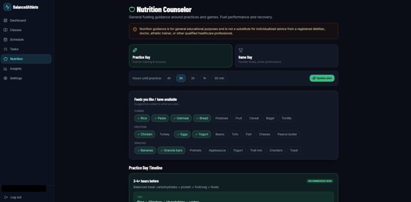 BalancedAthlete – screenshot 9