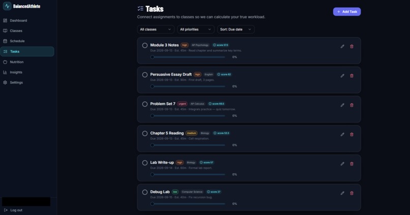 BalancedAthlete – screenshot 12