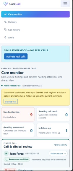 CareCall – screenshot 5
