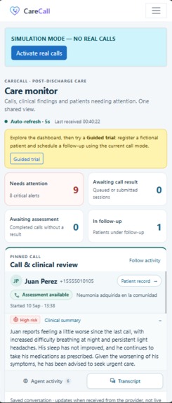 CareCall – screenshot 4