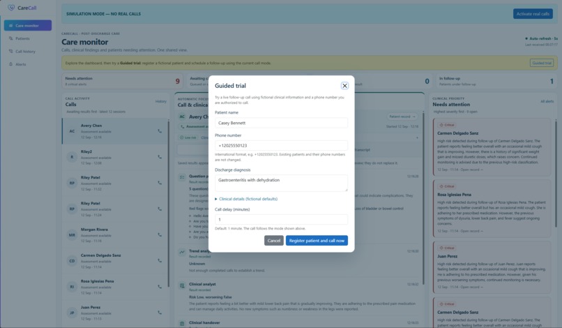 CareCall – screenshot 7