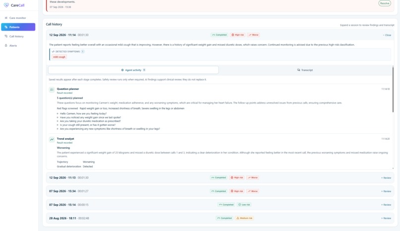 CareCall – screenshot 15