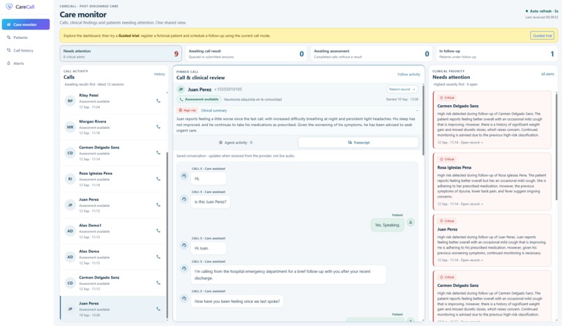 CareCall – screenshot 3