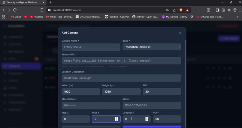  Intelligent MultiCamera Identity & Access Security Platform – screenshot 2