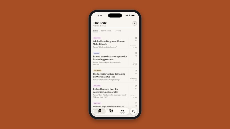 The Lede – screenshot 3