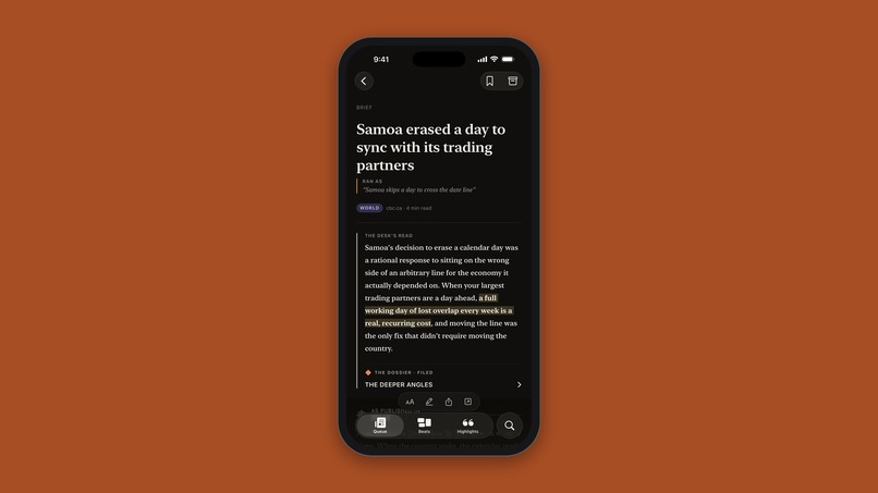 The Lede – screenshot 6