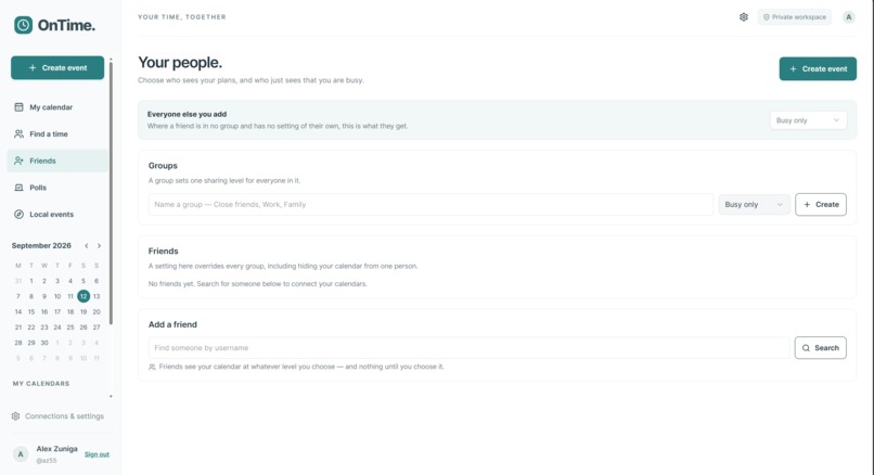 OnTime – screenshot 4