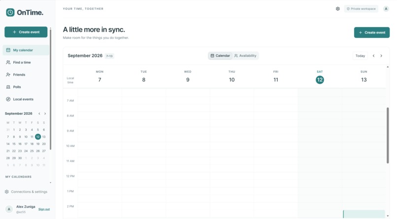 OnTime – screenshot 6