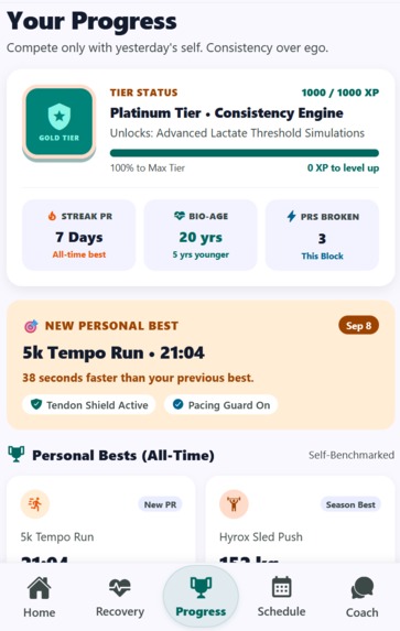 TriFit – screenshot 5