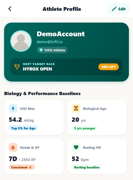 TriFit – screenshot 9