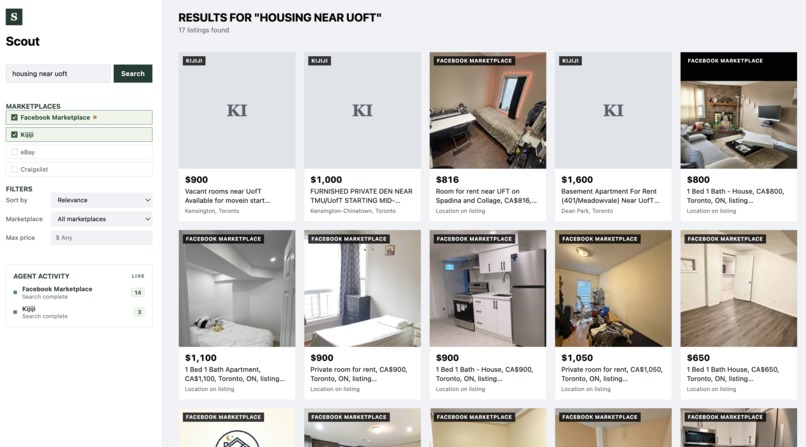 Scout - Secondhand Search – screenshot 2