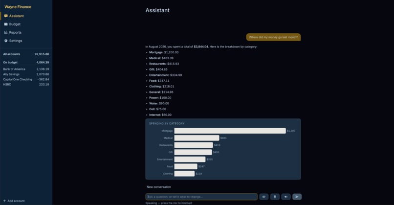 Wayne Finance – screenshot 1