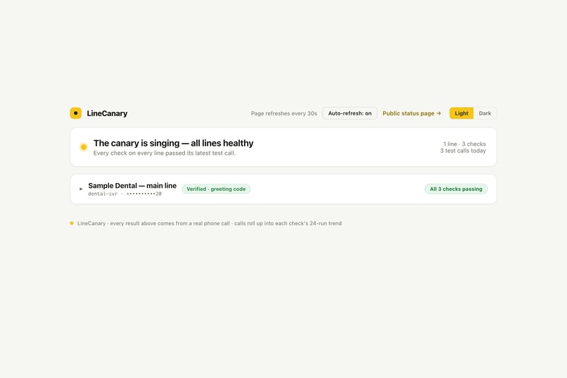 LineCanary – screenshot 6