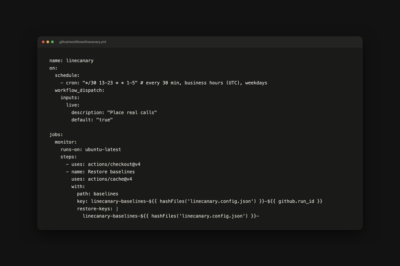 LineCanary – screenshot 7