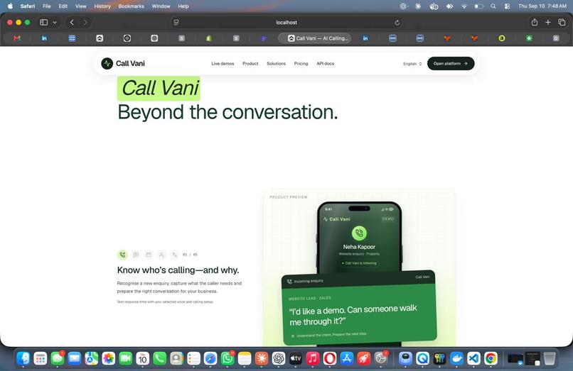 CallVani – screenshot 2
