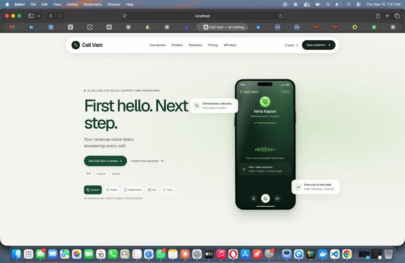 CallVani – screenshot 3